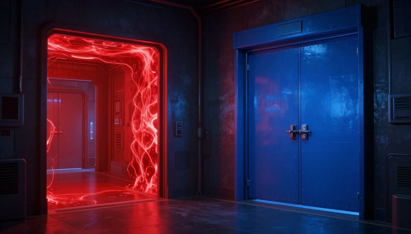 Two paths: model-layer defense that degrades with capability vs. gateway-layer defense that holds